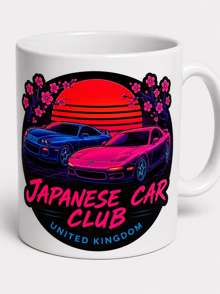 Japanese Car Club UK Mugs