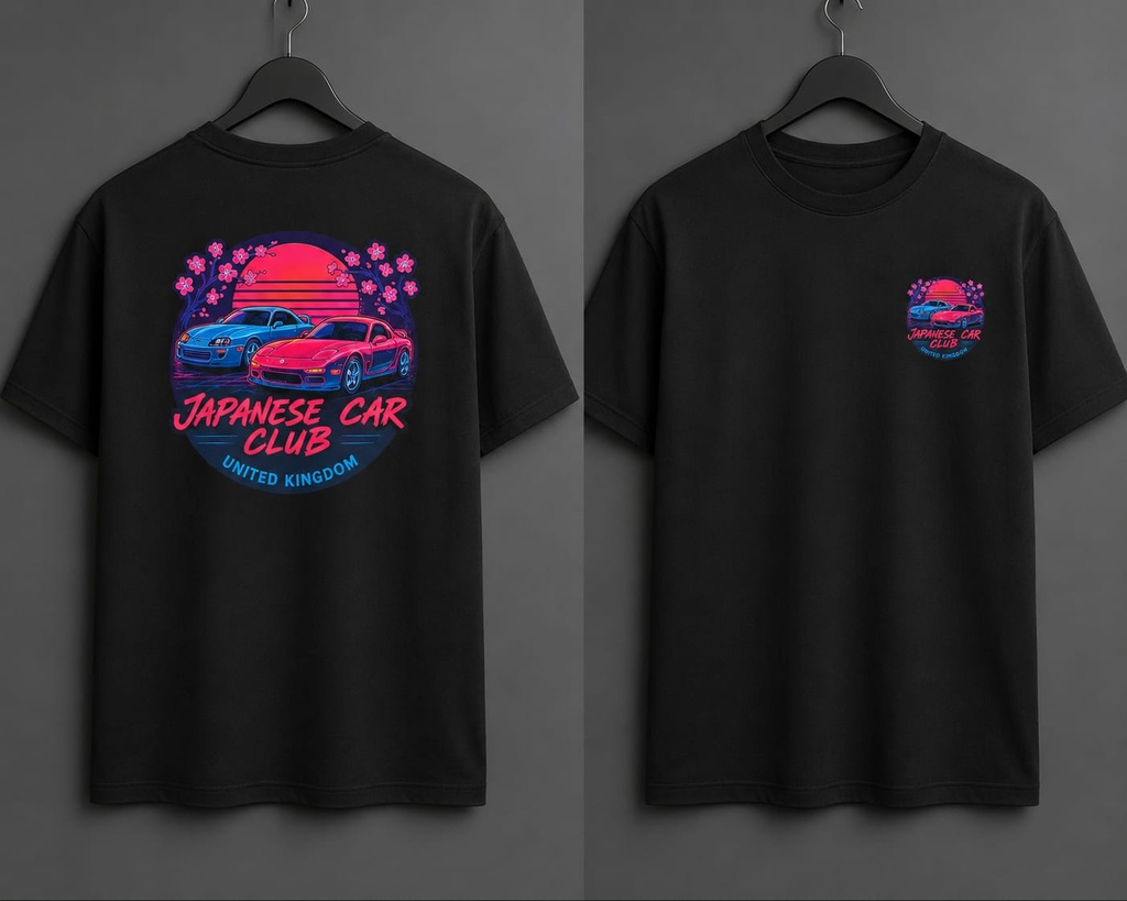 Japanese Car Club UK - T-Shirt (Small)